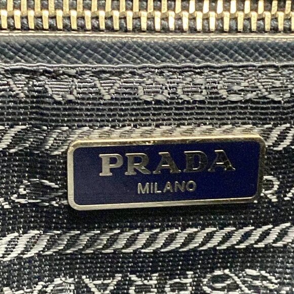 Auth PRADA - 1BH584 Black Nylon Shoulder Bag - Picture 8 of 12